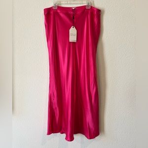 English Factory Barbie pink maxi skirt. Size Large. NWT
